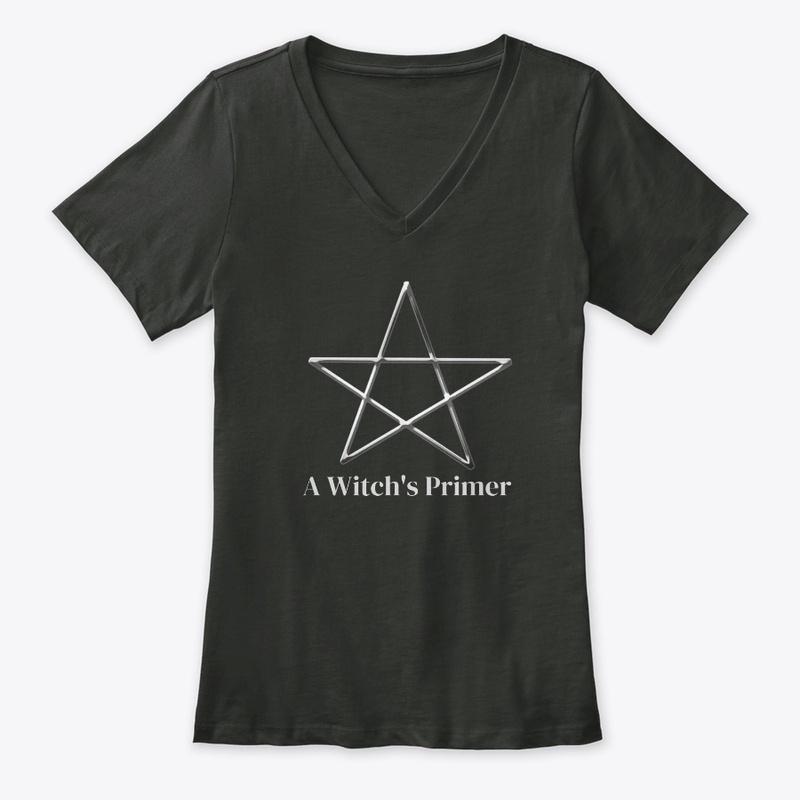 A Witch's Primer Women's V-Neck Tee