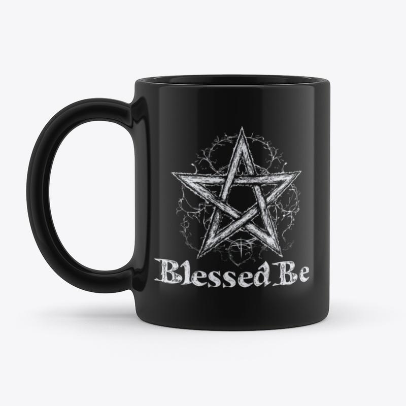 Blessed Be Pentagram Mug